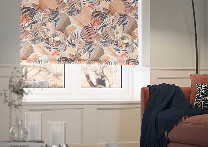 Osaka, Mandarin - Twist&Fit Roller Blind - Image 5